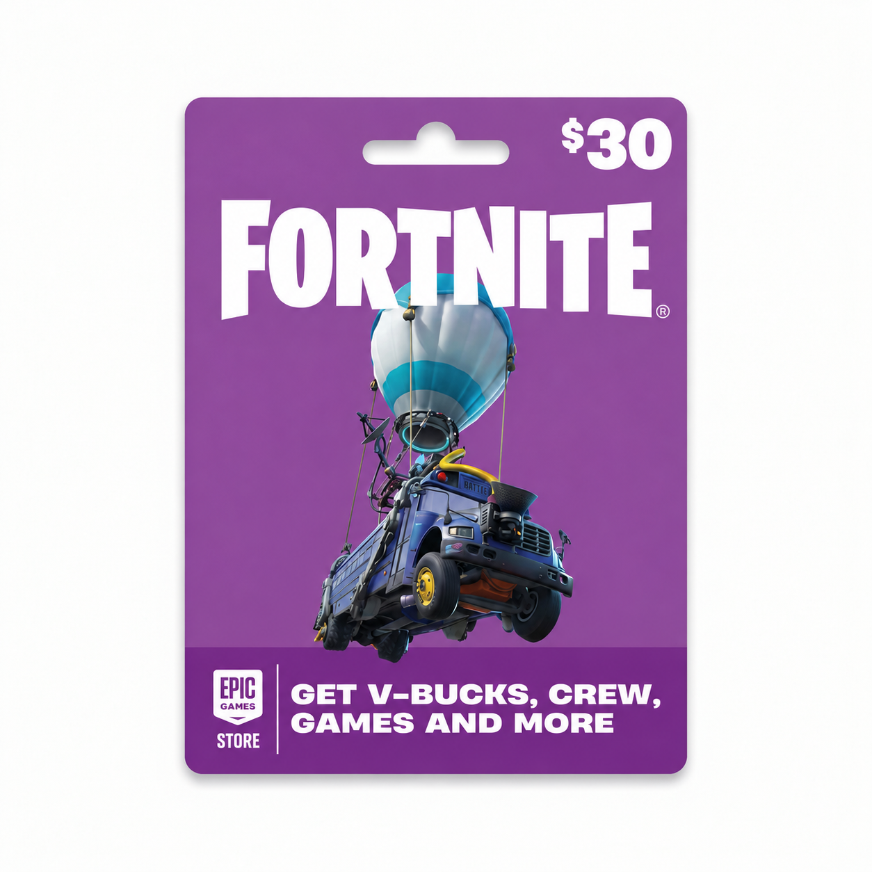 Fortnite $30 Gift Card Product Card